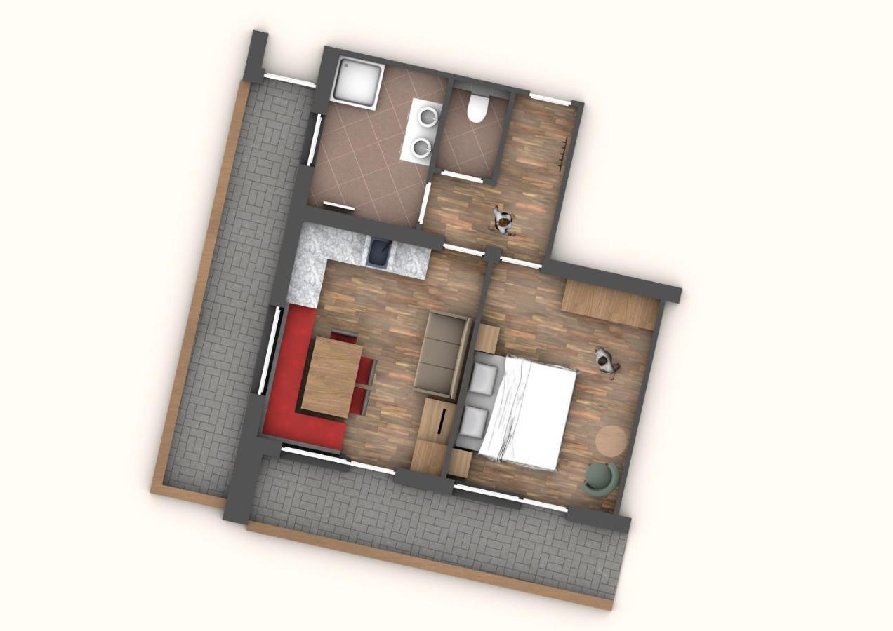 Haus Raetia Apartment Serfaus Ruang foto